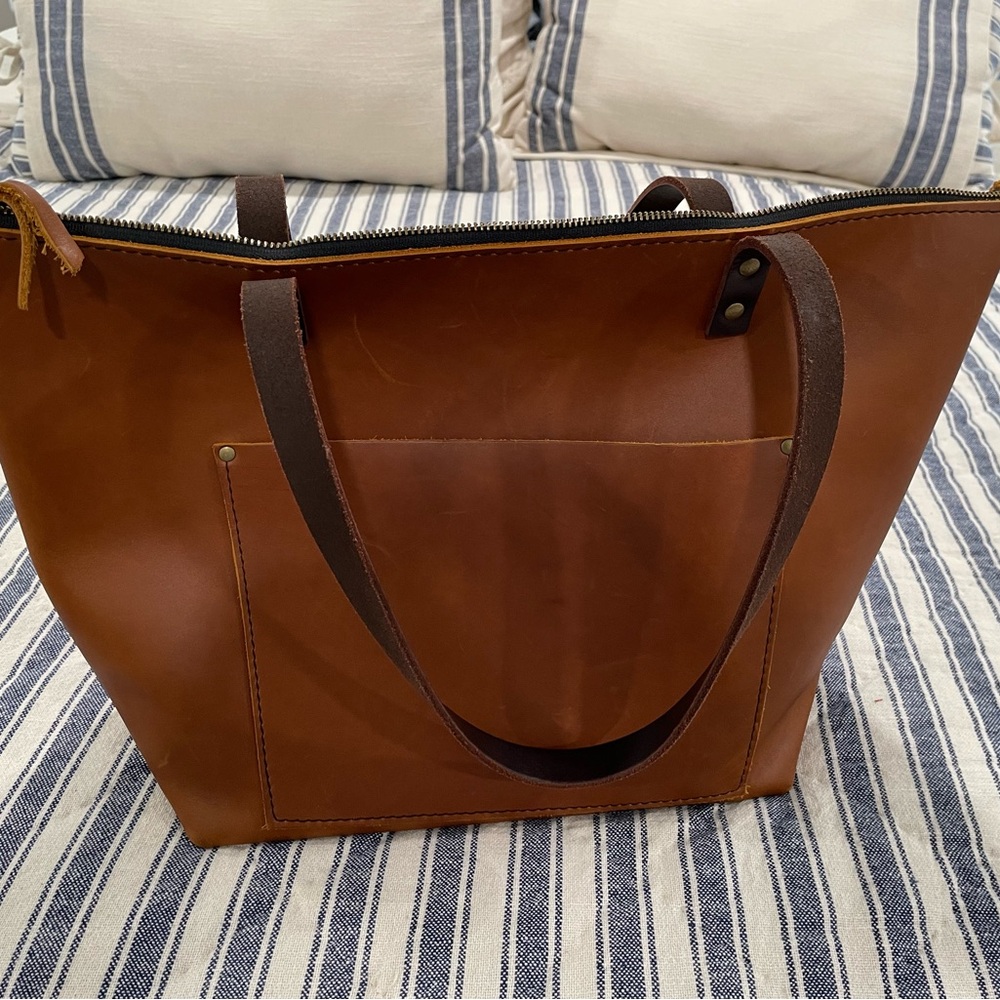 Portland Leather Tote